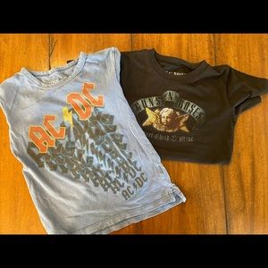 4T Rock Shirts - AC/DC + GNR